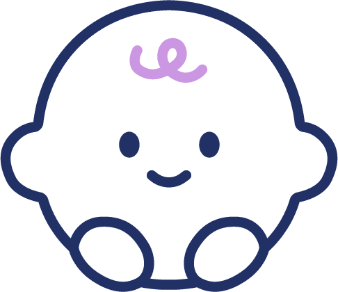 Mascotte bébé Futurs parents