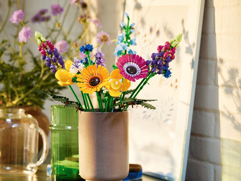 Bouquet de fleurs LEGO