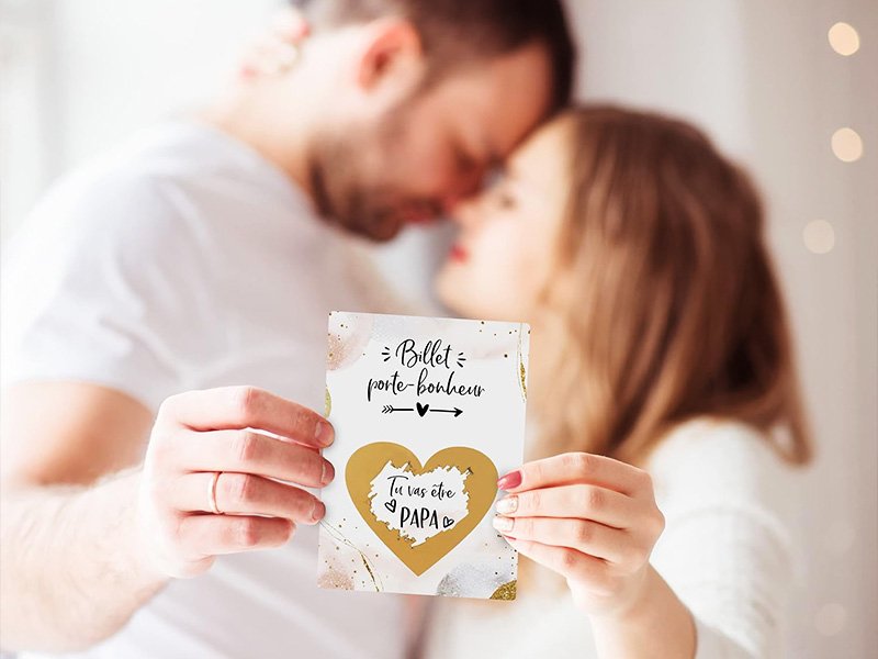 Carte « Tu vas être papa »