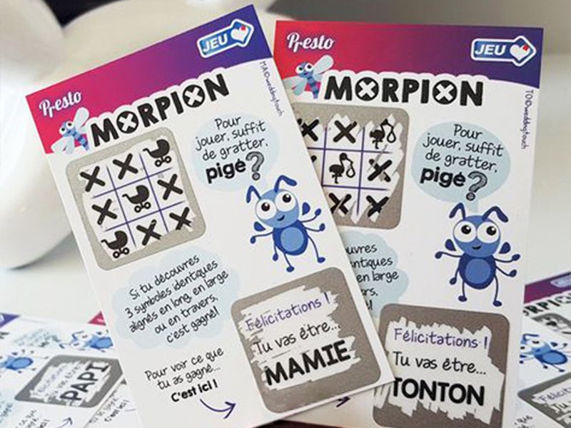 Cartes à gratter « Devinez quoi »