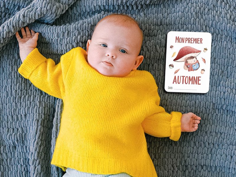 Cartes étapes bébé