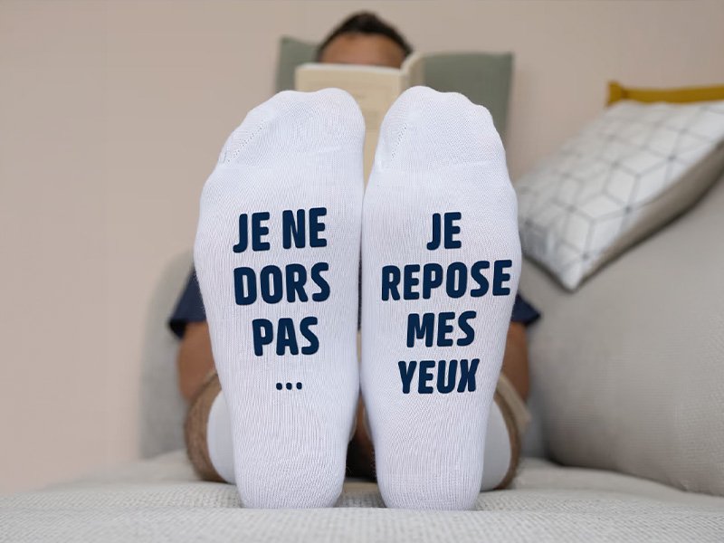 Chaussettes humour « papa »