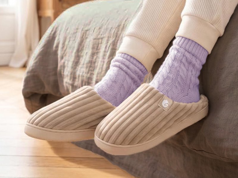Chaussons faciles à enfiler