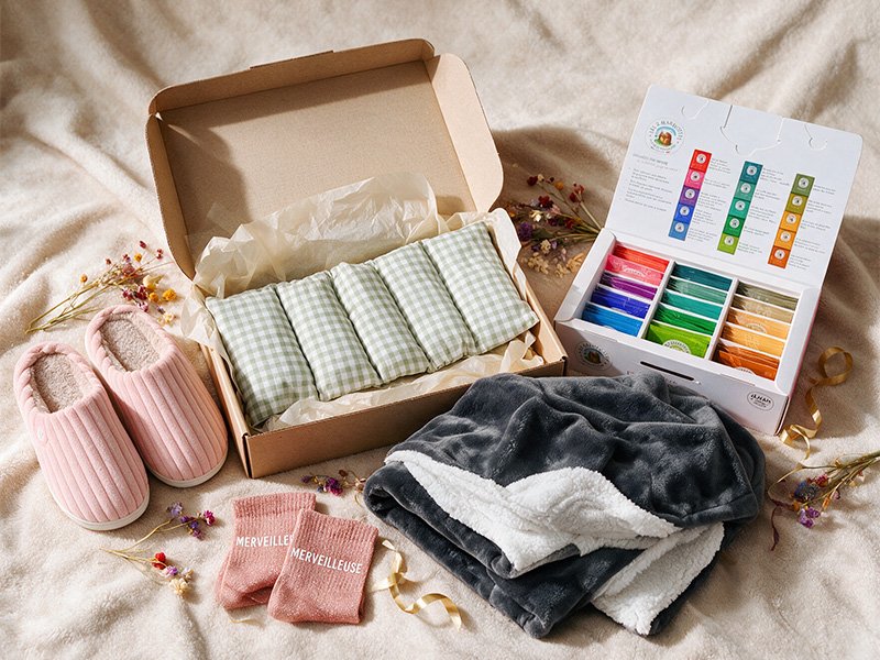 Coffret cocooning pour femme enceinte