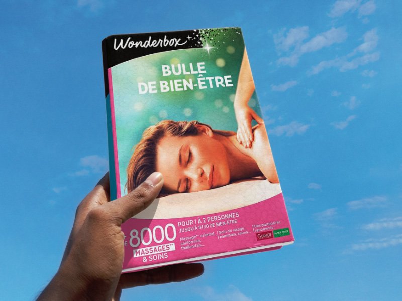 Coffret Wonderbox bien-être