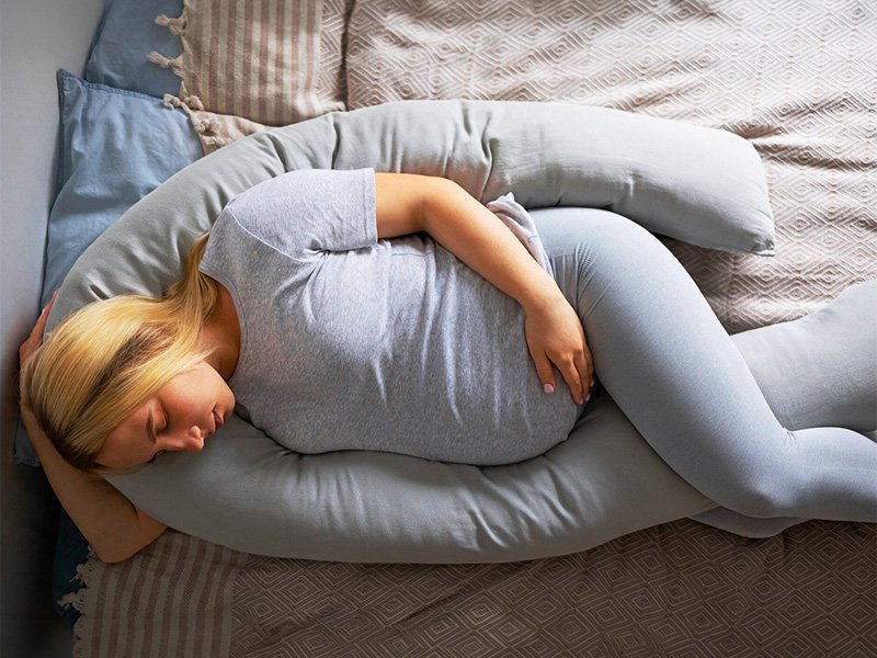 Coussin de grossesse en U