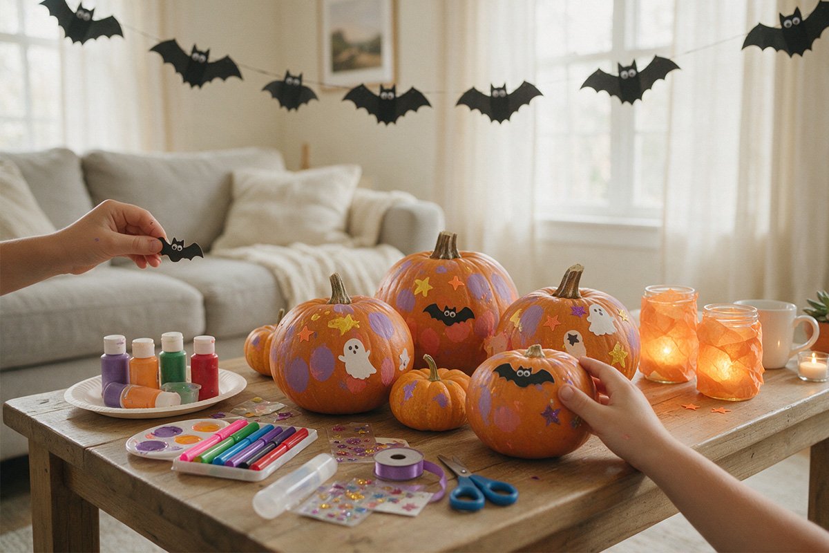 Déco Halloween avec les enfants : 12 idées faciles et sans danger