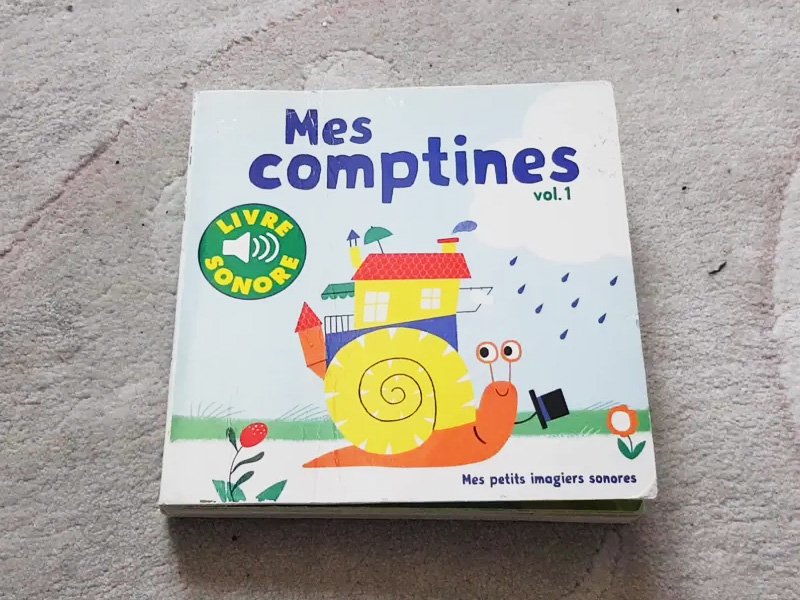 Imagier sonore « Mes comptines »