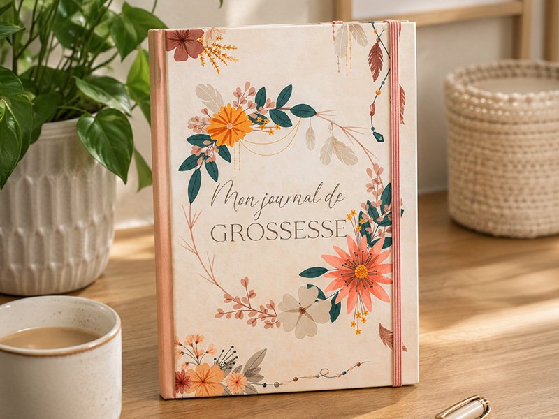 Journal de grossesse à remplir