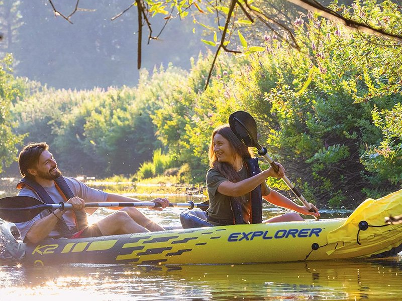 Kayak gonflable deux places