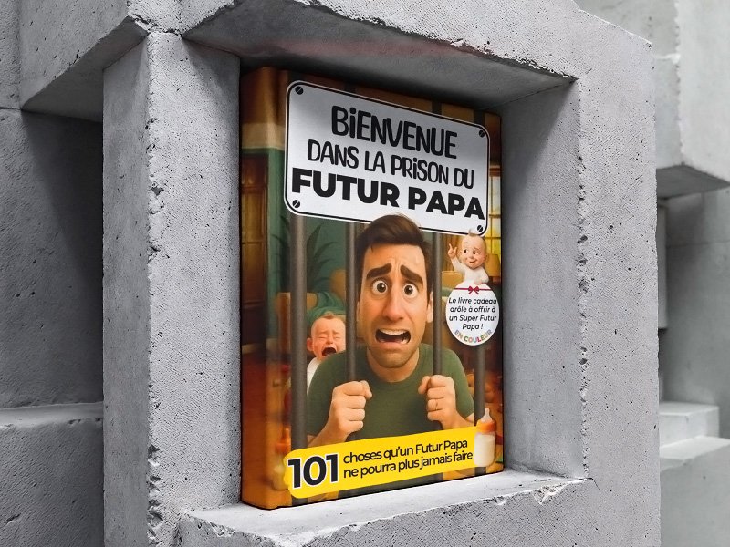 Livre « Bienvenue dans la prison du futur papa »