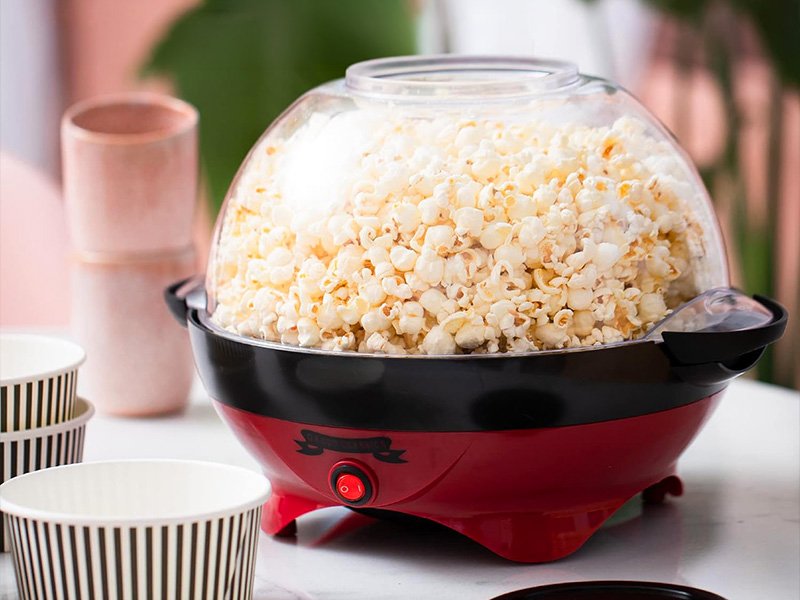 Machine à pop-corn rétro