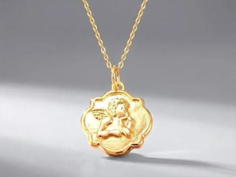 Médaille de naissance ange