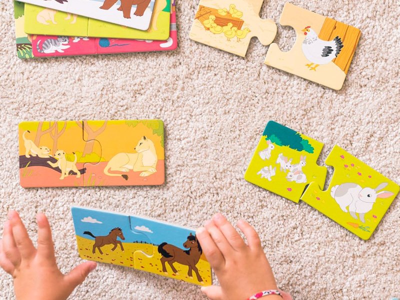 Premiers puzzles