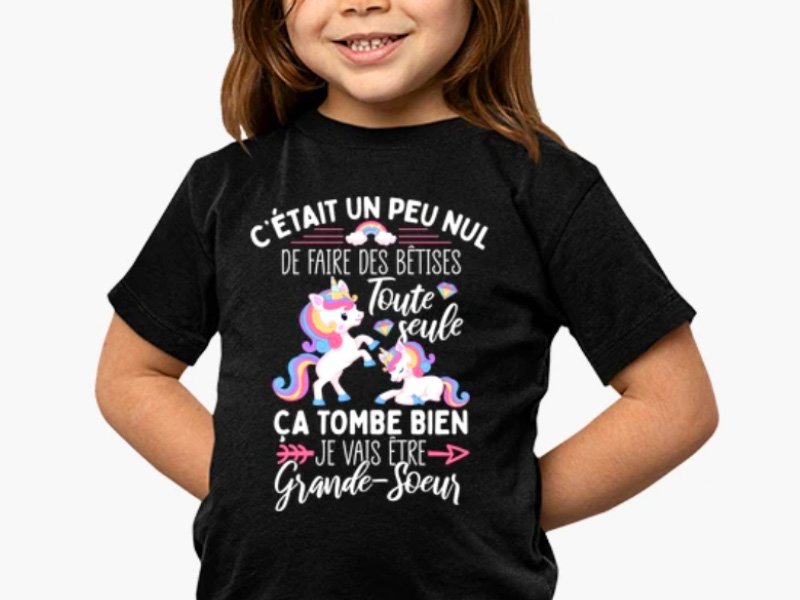 Tee-shirt « grande sœur »