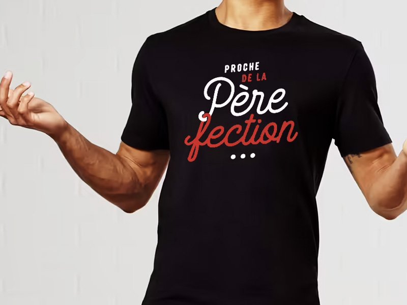 Tee-shirt « Père-fection »